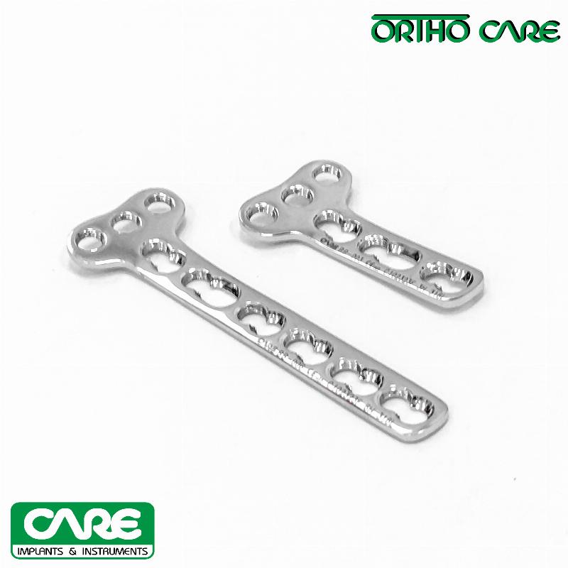 Пластина променева Т-подібна з кутовою стабільністю під гвинти Ø 3,5 мм.